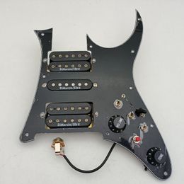 guitar pickups NZ - Upgrade Prewired Dimarzioibz Alnico Pickguard HSH Electric Guitar Pickups 1 set 3 Single Cut Switch 20 Tones More Function For RG Guitar Welding Harness