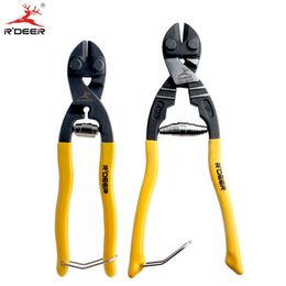 RDEER 8"/9" Mini Bolt Cutter CR-V Wire Cutter Effort 50% Multitool Cutting Pliers Y200321