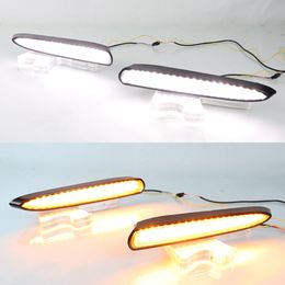 For Toyota Corolla SE/XSE US 2020 2021 Dynamic Yellow Turn Signal Car DRL Lamp LED Daytime Running Light Fog lamp
