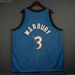 Custom Stitched Stephon Marbury Vintage Jersey XS-6XL Mens Throwbacks Basketball jerseys Cheap Men Women Youth