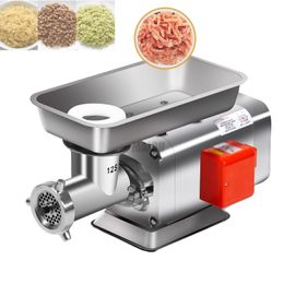 1.1kw Electric Meat Grinders Stainless Steel Home Sausage Stuffer Meat Mincer Heavy Duty Household Mincer