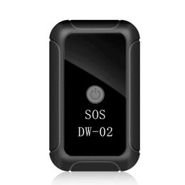 DW-02 GPS Mini Tracker WIFI+LBS+TF Card SOS Anti-Theft GPRS Locator Voice Recording Anti-lost For Elderly And Child 30pcs/lot