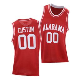 Basketball Alabama Crimson Tide Basketball Stitche Jersey Jaden Shackelford Keon Ellis Juwan Gary Nimari Burnett Charles Bediako Keon Ambro