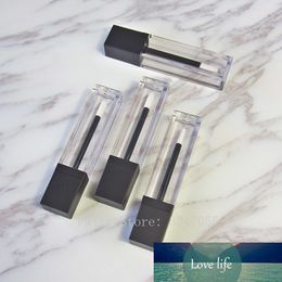 Square Clear 7ml Empty Lip Gloss Tube Lips Balm Bottle Brush Container Mini Refillable Bottle Lipgloss Tube 10/30/50pcs