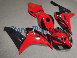Injection Mold Fairing kit for HONDA CBR1000RR 06 07 CBR 1000RR 2006 2007 CBR 1000 RR Fairings set red HD05