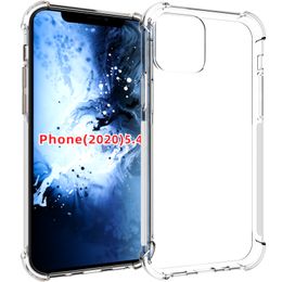 shockproof Clear transparent TPU with Four Corner Protective Case Cover Compatible for iPhone 12 Pro max 5G,iPhone 12 mini 2020 RELEASE