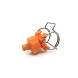 YS Spraying Systems Double Clip Eyelet Nozzle non metal Water Pipe Clamp Spray Nozzle With Plastic Tube Adjustable Clamps