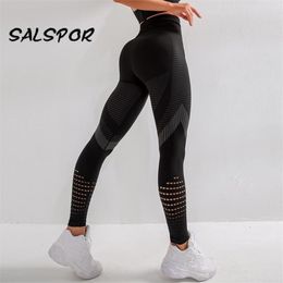 SALSPOR Sport Seamless Legging Fitness Workout High Waist Legging Female Gym Leggins Mujer Push Up Activewear Pants 211221