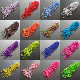 -12 pçs / lote arco-íris cores artesanais transversais pulseiras de rosário para mulheres homens trançados cordas cordas cadeias de corda de moda simples diy jóias 293 g2