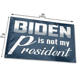 3x5ft Biden is Not My President Flags, Cheap Price Poleyster Fabric National Advertising , 100D Fabric Digital Printed, Free Shipping