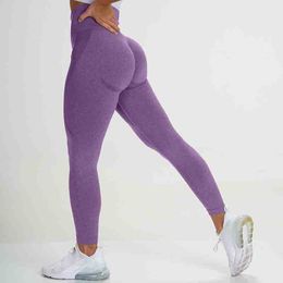 Women Seamless Yoga Pants European and American Fashion Womens Leggings Female Active Skinny Full Length High Waist Fitness Trousers
