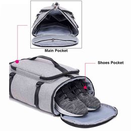 USB Anti-theft Gym backpack Bags Fitness Gymtas Bag for Men Training Sports Tas Travel Sac De Sport Outdoor Laptop Sack XA684WA W220225