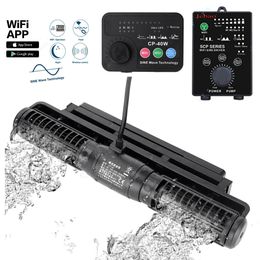 Jebao Jecod WiFi Wave Maker for Marine Coral Reef Aquarium Wireless Control CP25 CP40 CP55 circulation pump cross flow wave pump Y200922