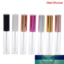 5pcs/lot 10ml Empty Lip Gloss Tube Lip Balm Bottle Container Beauty Tool Mini Refillable Bottle Lipgloss Sample Women Girl