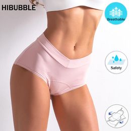 Women's Panties L-5XL Underwear Women Leak Proof Menstrual Cotton Antibacterial Physiological High-waist Shape Briefs Lingeri176q