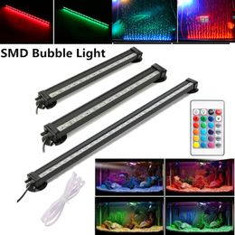 Gako Air Bubble Lamp 24/32/47/51 CM Colourful RGB SMD Aquarium Light Waterproof Fish Tank Submersible Light Y200922