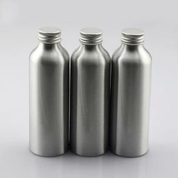 150ml X 20 empty Aluminium bottles with cap for cosmetic packaging,silver metal oil container screw lids