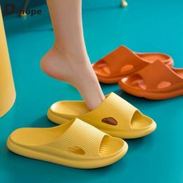 Slippers Dihope Women Men Bathroom Shower Couples Sandals Home Soft Sole Non Slip Slides Beach Casual Shoes House Pool Slipper