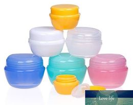 10pcs/lot Small Portable plastic Empty Makeup Bottle Travel Empty Makeup Jar Pot Travel Face Cream/Lotion/Cosmetic Container