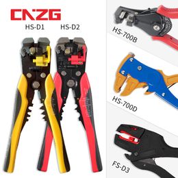 Wire Stripper Tool Crimping Pliers For Ferrules Cable Cutter Cutting Multifunctional Multitool Crimper Stripping HS-D1 FS-D3 Y200321