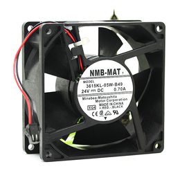 For NMB-MAT 3615KL-05W-B70 EQ1 DC 24V 0.70A 92x92x25mm Server Cooling Fan