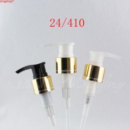 24/410 Gold Anodized Aluminium Lotion Pump , High Quality For Cosmetic Empty Bottle ( 50 PC/Lot )good qualtity