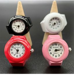 Party Small Gift Creative Quartz Alloy Watch Ring with USPS