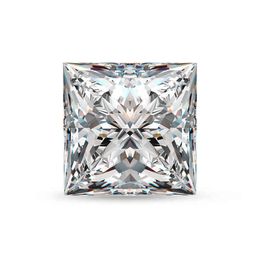 Gemstones Moissanite Stones 3.5mm To 10mm D Colour VVS1 Princess Cut Loose Beads Diamond For Women Wedding Ring Jewellery