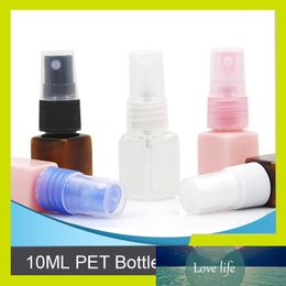 Sedorate 30 Pcs/Lot 10ML PET Refillable Bottle Empty Plastic Square Perfume Spray Travel Mini Containers Bottles JXW021-2