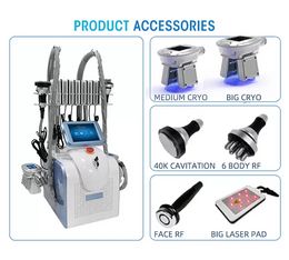 Cryolipolysis Fat Freeze Cryo Skin Cool Machine Unique Double Chin Removal Cavitation Radiofrequency Body Slimming Treatment