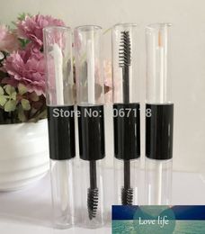 50pcs 10ml Clear Double Side Mascara Tube,DIY Empty Beauty Lip Gloss Bottle,Makeup Eyeliner Refillable Containers