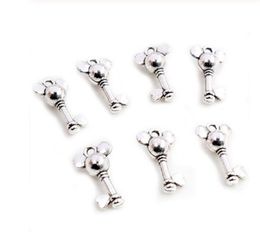 100pcs Charms Mouse Most Key Antique Silver Plated Pendant fit Vintage Findings for Jewellery Making 19x12mm