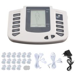 Electronic Body Slimming Pulse Massage Pain Relief Acupuncture Therapy Machine with 16 pads