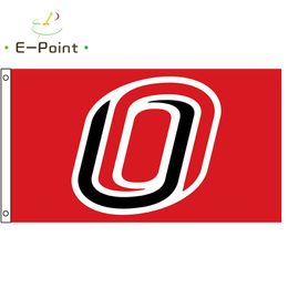 NCAA Omaha Mavericks Flag 3*5ft (90cm*150cm) Polyester flag Banner decoration flying home & garden flag Festive gifts