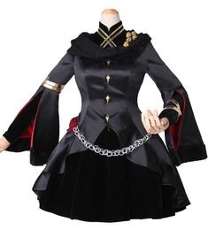 Anime FGO Fate Grand Order Ereshkigal Coat Dress Cosplay Costumes