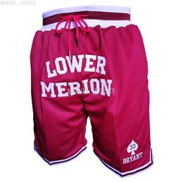 cheap custom Lower Merion High School Basketball Shorts with Pockets XS-5XL NCAA