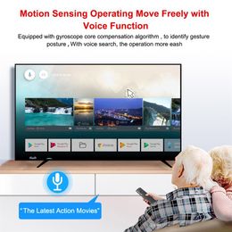 H17 Voice Remote controler 2.4G Wireless Air Mouse with IR Learning Microphone Gyroscope for Android TV Box DHL302S