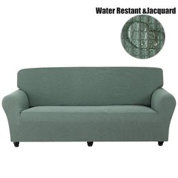 Waterproof sofa cover elastic sofa Protector plain Colour sofa cover for living room 1/2/3/4 seats 201119