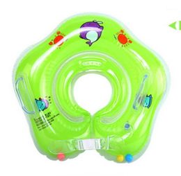 100pcs Baby Swimming Neck Ring Tube Safety Infant Float Circle For Bathing Inflatable Water Life Vest & Buoy