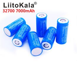 2020 new LiitoKala Lii-70A 32700 3.2v 7000mAh lifepo4 rechargeable battery cell 5C discharge battery for Backup Power flashlight
