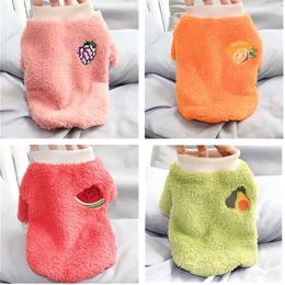 Pet Products Winter Pets Dog Apparel Clothes Warm Schnauzer for Sphinxes Small Dogs Sweater Cute Clothe for Cat Yorkshire Terrier 20220112 Q2