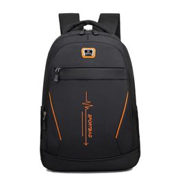 New Casual Men's Backpack Nylon Material Multi-function Large Capacity Fashion Business Computer Student Travel Bag