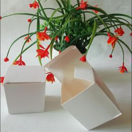 Gift Wrap 30Pcs 5 Sizes Craft Present Packaging Box White Kraft Blank DIY Candy Boxes Boutique Storage Retail Boxes1