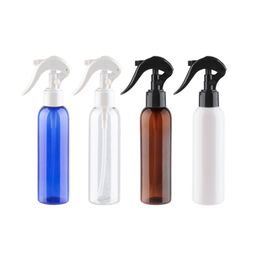 150ml Refillable Trigger Plastic Bottle With Black And White Pump Empty PET Sprayer Container For DIY Travel Packaging