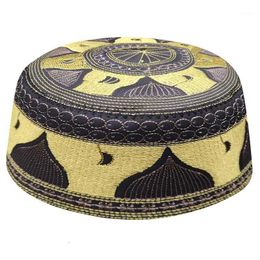 Ethnic Clothing Men Kippot Bonnet Satin Hats Prayer African Jewish Yarmulke Muslim Mens Musulman Kippah Caps India Islam Arabic Kippa1