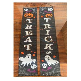 New Design Halloween Festival 2020 Door Banner 180x30cm, Hanging Door Flags and Banners, Free Shipping, Support Drop Shipping