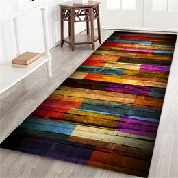 9 style Living room/bedroom Antiskid Soft Solid Rug Carpet Hallway Doormat Anti - Slip Carpet Absorb Water Kitchen Mat 60X180 CM Y200416