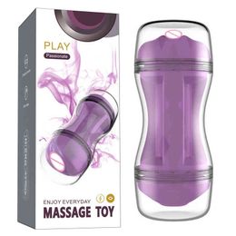 NXY Sex Masturbators Realistic Vagina Pussy Pocket Male Masturbator Onahole Masturbation Tools itoys y Toys for Men Adults 18+ Xxx shop 220127