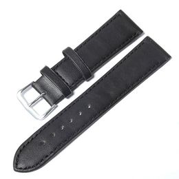 Plain Weave PU Leather Watch Strap Band Candy colors clock Straps for watch Watchband 2021