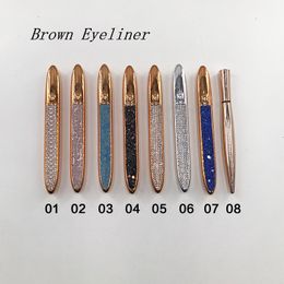 2021 New Arrival Self-Adhesive Eyeliner Glue Hot Selling Dramatic Eyeliner Pen Custom LOGO Lashes Wholesale Extension Liquid Eyeliner